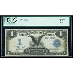 1899, $1 Silver Certificate. PCGS Very Fine 20