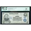 Image 1 : 1902, $5 National Bank Note. The First NB, Plainfield,