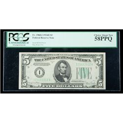 1934-D, $5 Federal Reserve Note. PCGS Choice About New