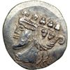 Image 1 : Celtic Coinage, Danube Area, c. First Century BC. AR Tetradrachm (17.53 g) imitating Thasian issues.