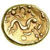 Image 1 : Gaul, The Ambiani, c. mid First Century BC. Gold Stater (6.16 g)