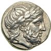 Image 1 : Kingdom of Macedon. Philip II, 359-336 BC. AR Tetradrachm (14.38 g) minted posthumously at Amphipoli