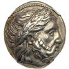 Image 1 : Kingdom of Macedon. Philip II, 359-336 BC. AR Tetradrachm (14.33 g) minted posthumously at Amphipoli