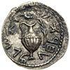 Image 2 : The Bar Kokhba War, 132-135 CE. AR Denar (3.47 g) attributed to year 3 (134-135 CE). VF