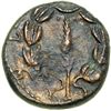 Image 1 : The Bar Kokhba War, 132-135 CE. Medium Bronze (18 mm) attributed to year 3 (134-135 CE). VF