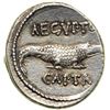 Image 2 : Imperatorial Period. Octavian (as Imperator), 43-27 BC. AR Denarius minted at Pergamum, 28 BC. EF