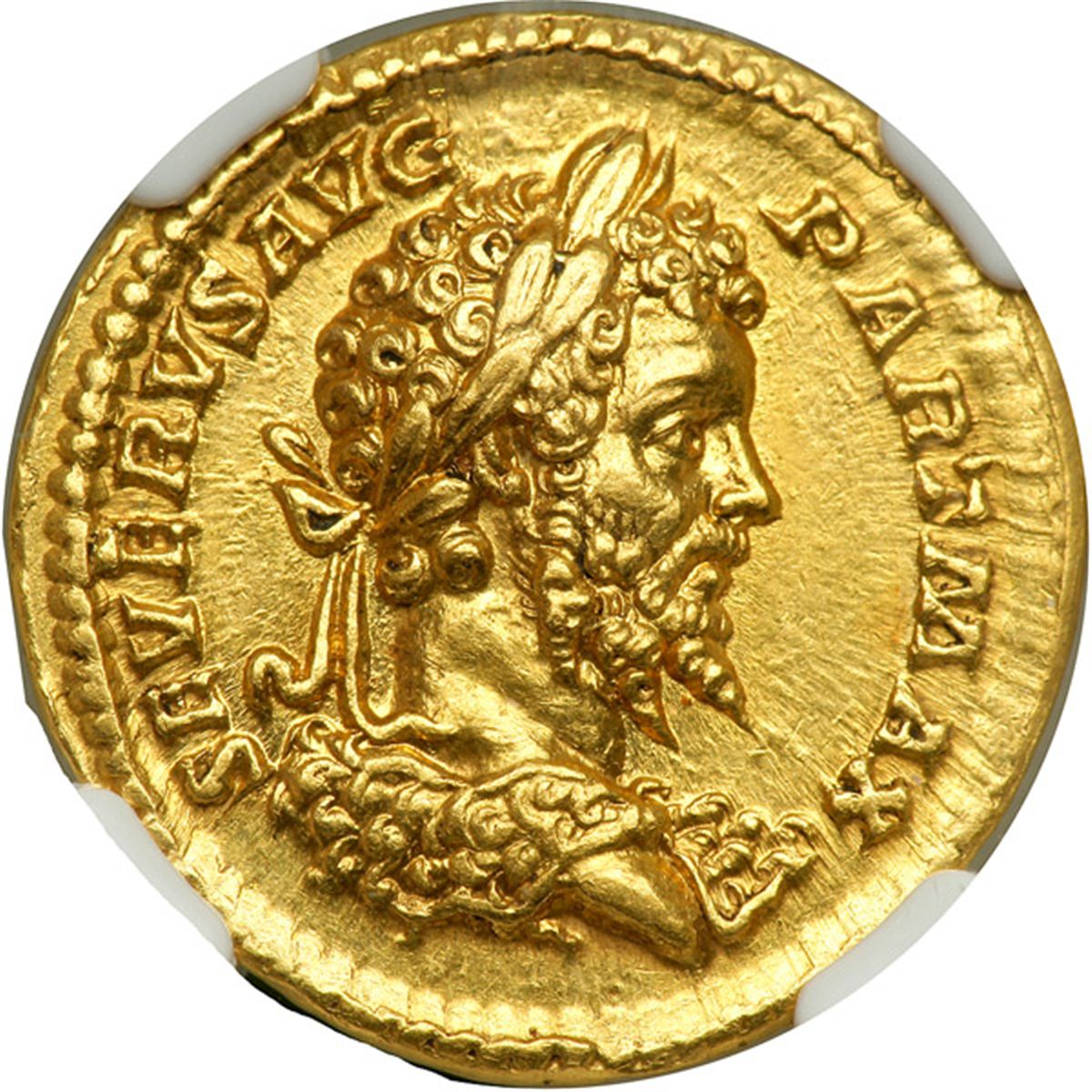 Septimius Severus, AD 193211. Gold Aureus (7.01 g) minted at Rome, AD 200201
