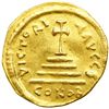 Image 2 : Tiberius II Constantine, 578-582. Gold Solidus (4.41 g) minted at Constantinople. EF