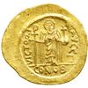 Image 2 : Maurice Tiberius, 582-602. Gold Solidus (4.45 g) minted at Constantinople. EF