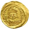 Image 1 : Maurice Tiberius, 582-602. Gold Solidus (4.47 g) minted at Constantinople. EF