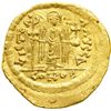 Image 2 : Maurice Tiberius, 582-602. Gold Solidus (4.35 g) minted at Constantinople. VF