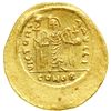Image 2 : Phocas, 602-610. Gold Solidus (4.47 g) minted at Constantinople. AEF