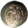 Image 2 : Isaac II, Angelus, 1185-1195. Electrum Aspron Trachy (3.63 g) minted at Constantinople. VF