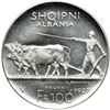 Image 2 : Albania. Platinum Prova 100 Francs, 1927-V. BU