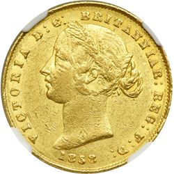 Australia. Sovereign, 1858 (Sydney). NGC AU50