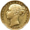 Image 1 : Australia. Sovereign, 1880-M. NGC AU58