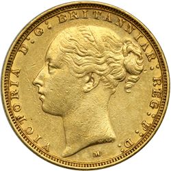 Australia. Sovereign, 1887-M. VF