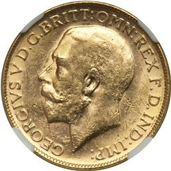 Australia. Sovereign, 1926-P. NGC MS61