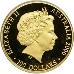 Australia. 100 Dollars, 2000. PF