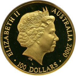 Australia. 100 Dollars, 2000. PF