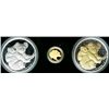 Image 1 : Australia. Three Piece Koala Gold and Silver Set, 2008. PF