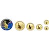 Image 1 : Australia. Kangaroo Prestige Proof Set: 100, 50, 25, 15 and 5 Dollars, 2009. PF