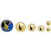 Image 1 : Australia. Kangaroo Prestige Proof Set: 100, 50, 25, 15 and 5 Dollars, 2009. PF
