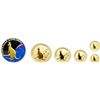 Image 1 : Australia. Kangaroo Prestige Proof Set: 100, 50, 25, 15 and 5 Dollars, 2009. PF
