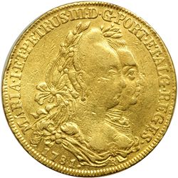 Brazil. 6400 Reis, 1781 (Rio). VF