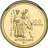 Image 2 : Canada. 100 Dollars, 1976. NGC MS68