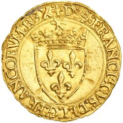 France. Ecu d'or, ND. NGC AU