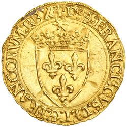 France. Ecu d'or, ND. NGC AU