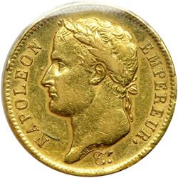 France. 40 Francs, 1808-A. VF