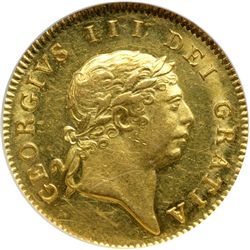 Great Britain. Half Guinea, 1813. NGC MS62