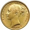 Image 1 : Great Britain. Sovereign, 1858. VF-EF