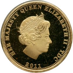 Great Britain. Sovereign and Half Sovereign, 2011. PF