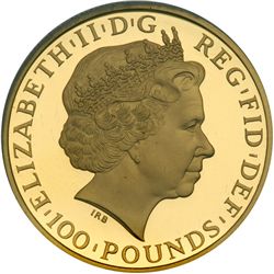 Great Britain. Gold Proof Set: 100, 50, 25, and 10 Pounds, 2011