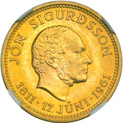 Iceland. 500 Kronur, 1961. NGC MS67