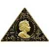 Image 1 : Isle of Man. Golden Age of the Pharaohs Triangle Gold Set, 2008. PF