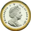 Image 1 : Isle of Man. Platinum - Gold Bi-Metallic, 2011. NGC PF70