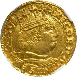 Italian States - Naples. Ducat, ND- T. NGC MS63