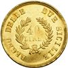 Image 2 : Italian States - Naples. 40 Lire, 1813. NGC MS61