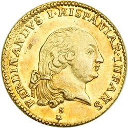 Italian States - Parma. Doppia, 1792-S. NGC MS61