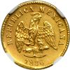 Image 1 : Mexico. Peso, 1880/70 Mo M. NGC AU