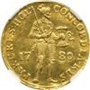 Image 1 : Netherlands - Holland. Ducat, 1780. NGC AU
