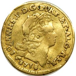 Portugal. 1/2 Escudo (800 Reis), 1736. F