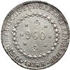 Image 2 : Brazil. 960 Reis, 1826-Rio. EF