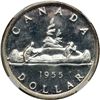 Image 2 : Canada. Dollar, 1955. NGC MS66