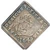 Image 1 : Denmark. 1/4 Speciedaler Klippe, 1648. NGC VF30