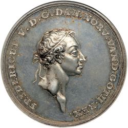 Denmark. Royal Academy Prize Medal, ND(c.1800). NGC MS64